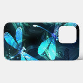 Lake Glows Dragonflies Case-Mate iPhone Hülle (Rückseite (Horizontal))