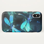 Lake Glows Dragonflies Case-Mate iPhone Hülle (Rückseite (Horizontal))