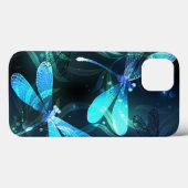 Lake Glows Dragonflies Case-Mate iPhone Hülle (Rückseite (Horizontal))