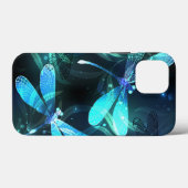 Lake Glows Dragonflies Case-Mate iPhone Hülle (Rückseite (Horizontal))