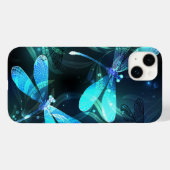 Lake Glows Dragonflies Case-Mate iPhone Hülle (Rückseite (Horizontal))