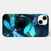 Lake Glows Dragonflies Case-Mate iPhone Hülle (Rückseite (Horizontal))