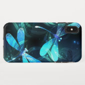 Lake Glows Dragonflies Case-Mate iPhone Hülle (Rückseite (Horizontal))