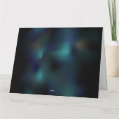 Lake Glows Dragonflies Dankeskarte (Rückseite)