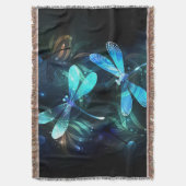 Lake Glows Dragonflies Decke (Vorderseite Vertikal)