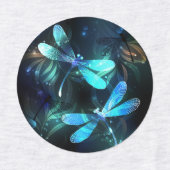 Lake Glows Dragonflies Etiketten (Design 2)