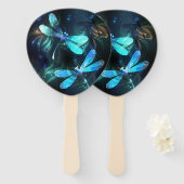 Lake Glows Dragonflies Fächer (Vorne und Hinten)