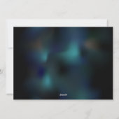 Lake Glows Dragonflies Feiertagskarte (Rückseite)