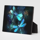 Lake Glows Dragonflies Fotoplatte (Seite)