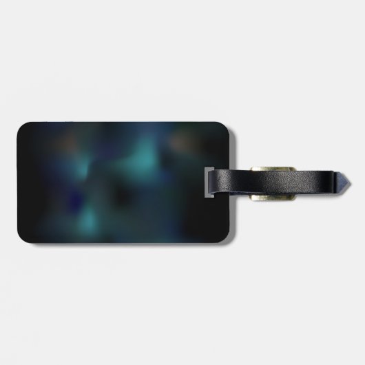 Lake Glows Dragonflies Gepäckanhänger (Rückseite horizontal)