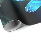 Lake Glows Dragonflies Geschenkpapier (Rolleneckpunkt)