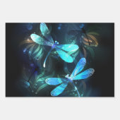 Lake Glows Dragonflies Geschenkpapier Set (Vorderseite)