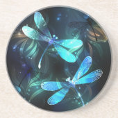 Lake Glows Dragonflies Getränkeuntersetzer (Vorne)