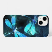 Lake Glows Dragonflies iPhone Hülle (Rückseite (Horizontal))
