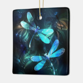 Lake Glows Dragonflies Keramikornament (Links)