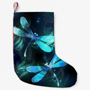 Lake Glows Dragonflies Kleiner Weihnachtsstrumpf