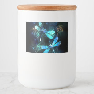 Lake Glows Dragonflies Lebensmitteletikett