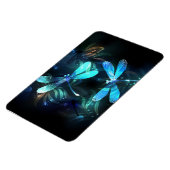 Lake Glows Dragonflies Magnet (Linke Seite)