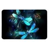 Lake Glows Dragonflies Magnet (Horizontal)