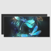 Lake Glows Dragonflies Magneteinladung (Vorne/Hinten)