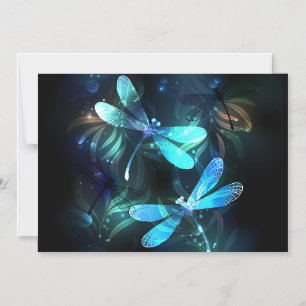 Lake Glows Dragonflies Magneteinladung