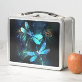 Lake Glows Dragonflies Metall Brotdose (Beispiel)