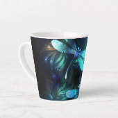 Lake Glows Dragonflies Milchtasse (Linke Ecke)