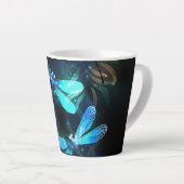 Lake Glows Dragonflies Milchtasse (Rechte Ecke)