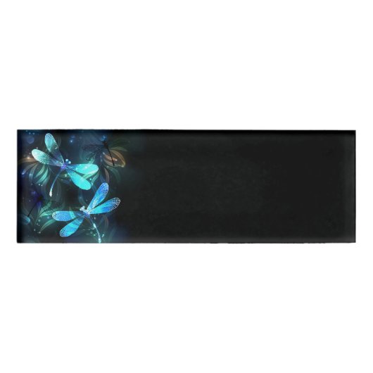 Lake Glows Dragonflies Namenschild (Vorderseite)