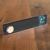 Lake Glows Dragonflies Namensplakette (Seite)