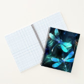 Lake Glows Dragonflies Notizblock (Innenseite)