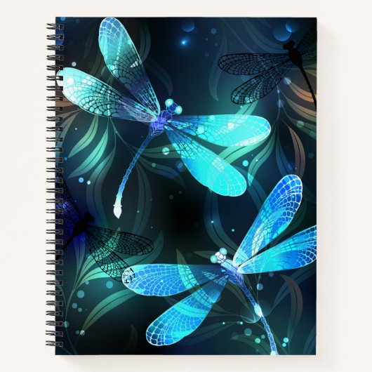 Lake Glows Dragonflies Notizblock (Vorderseite)