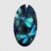 Lake Glows Dragonflies Ornament (Vorderseite)