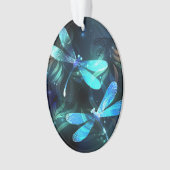 Lake Glows Dragonflies Ornament (Vorderseite)