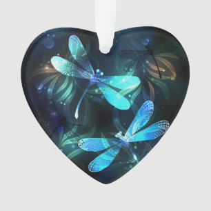 Lake Glows Dragonflies Ornament