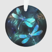 Lake Glows Dragonflies Ornament (Vorderseite)