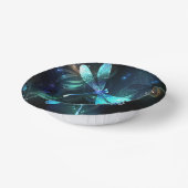 Lake Glows Dragonflies Pappteller (Gewinkelt)