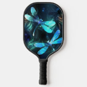 Lake Glows Dragonflies Pickleball Schläger (Rückseite)