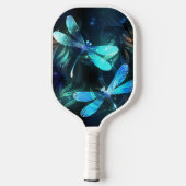 Lake Glows Dragonflies Pickleball Schläger (Rückseite)