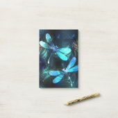 Lake Glows Dragonflies Post-it Klebezettel (Auf Schreibtisch)
