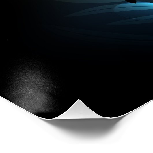 Lake Glows Dragonflies Poster (Ecke)