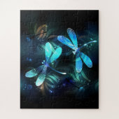 Lake Glows Dragonflies Puzzle (Vertikal)