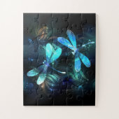 Lake Glows Dragonflies Puzzle (Vertikal)
