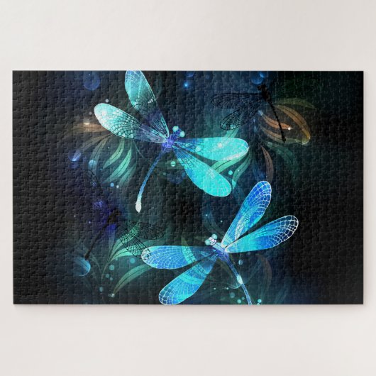 Lake Glows Dragonflies Puzzle (Horizontal)
