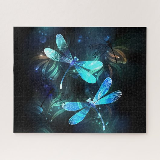 Lake Glows Dragonflies Puzzle (Horizontal)