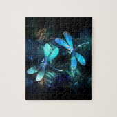 Lake Glows Dragonflies Puzzle (Vertikal)