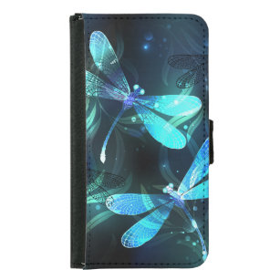 Lake Glows Dragonflies Geldbeutel Hülle Für Das Samsung Galaxy S5
