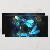 Lake Glows Dragonflies Save The Date (Vorne/Hinten)