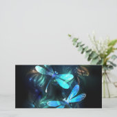 Lake Glows Dragonflies Save The Date (Stehend Vorderseite)