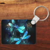 Lake Glows Dragonflies Schlüsselanhänger (Vorderseite)